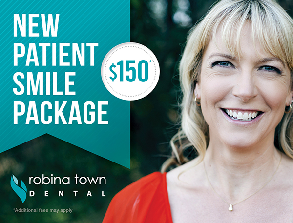 New Patient Smile Package at $150 at Robina Town Dental