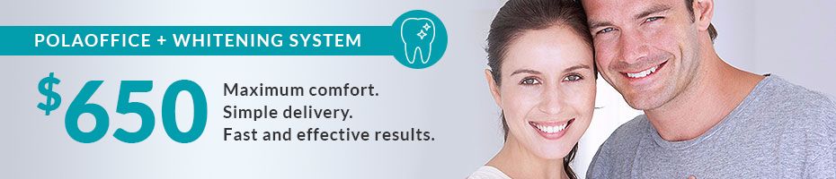 polaoffice teeth whitening offer at robina town denal